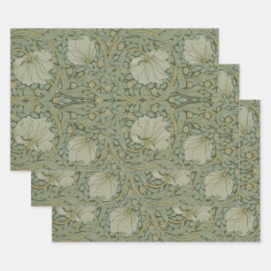 Hoja De Papel De Regalo Pimpernel de William Morris Vintage Floral Textil