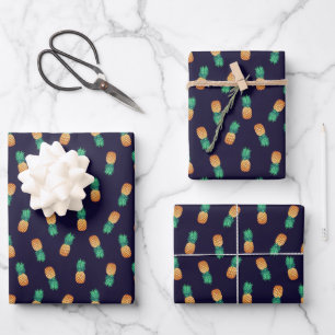 Hoja De Papel De Regalo Piñas En La Armada