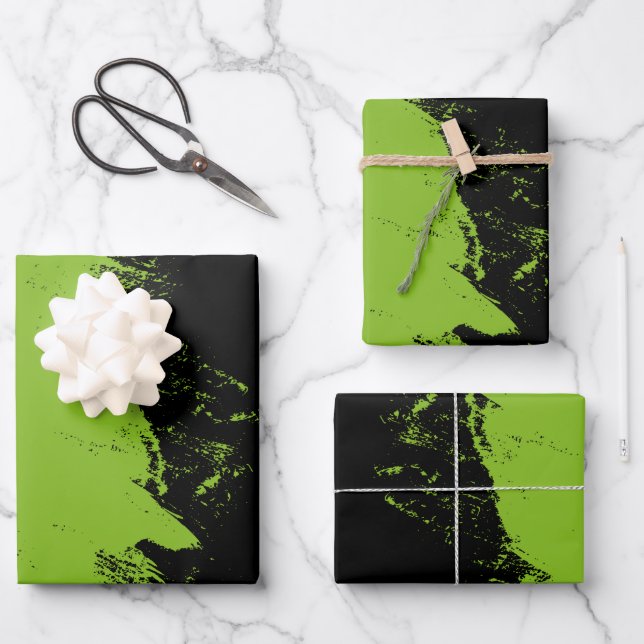 Hoja De Papel De Regalo Pincel 5 (Anverso)