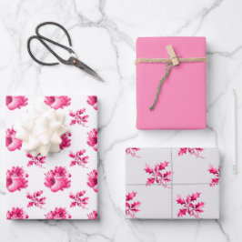 Hoja De Papel De Regalo Pink Vintage Stockings