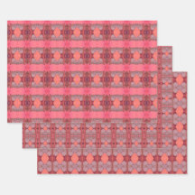 Pinks Y Plum Trio Patterado