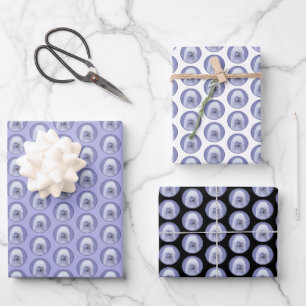 Hoja De Papel De Regalo Pintura blanca de canapé estándar - Arte de perro 