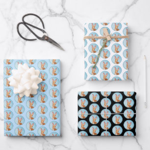Hoja De Papel De Regalo Pintura de paro del faraón - Arte de perro origina