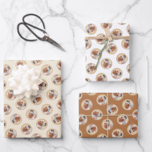 Hoja De Papel De Regalo Pintura de puntero Inglés Cute original Mascota Pe