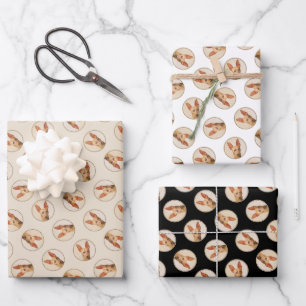 Hoja De Papel De Regalo Pintura del Cirneco dell’Etna Arte de perro origin