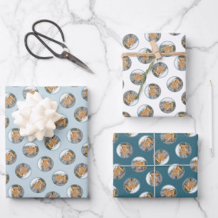 Hoja De Papel De Regalo Pintura finlandesa en la costa de Spitz Arte origi