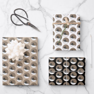 Hoja De Papel De Regalo Pintura Junco de Ojos Oscuros - Arte de pájaro ori