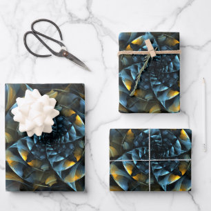 Hoja De Papel De Regalo PinWheeler Abstract Art