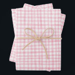 Hoja De Papel De Regalo Pinza blanca rosada moderna de Gingham dibujada a<br><div class="desc">¡Un lindo personalizado perfecto para un fiesta divertido! ¡La mano hizo arte para ti! Perfecto para un brunch veraniego o una ducha de novia con temática picnic, una fiesta de soltera, una fiesta de compromiso, vacaciones o cumpleaños. ¡TODO PERSONALIZABLE! Haga clic en "editar usando la herramienta de diseño" para ajustar...</div>