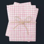 Hoja De Papel De Regalo Pinza blanca rosada moderna de Gingham dibujada a<br><div class="desc">¡Un lindo personalizado perfecto para un fiesta divertido! ¡La mano hizo arte para ti! Perfecto para un brunch veraniego o una ducha de novia con temática picnic, una fiesta de soltera, una fiesta de compromiso, vacaciones o cumpleaños. ¡TODO PERSONALIZABLE! Haga clic en "editar usando la herramienta de diseño" para ajustar...</div>