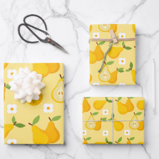 Hoja De Papel De Regalo Pista de alimentos para fruta estética