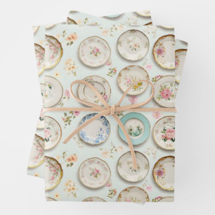 Hoja De Papel De Regalo Placas de cosecha