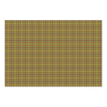 Plaid Tartán Rústico de Oliva Gris Marrón Naranja