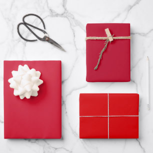 Hoja De Papel De Regalo Plain Angels Ajax Arsenal Red Shades 3 Tonos