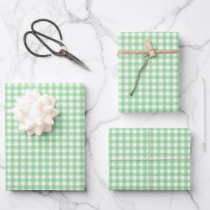 Hoja De Papel De Regalo Plástica simple verde claro