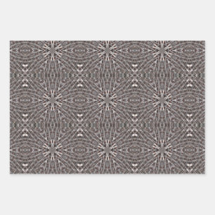 Hoja De Papel De Regalo Plata de malla Metalizado metálica