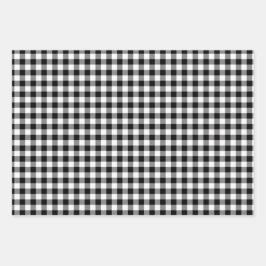 Hoja De Papel De Regalo Plata dorada blanca negra