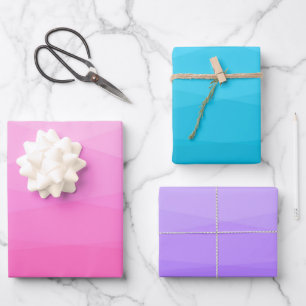 Hoja De Papel De Regalo Polígono geométrico