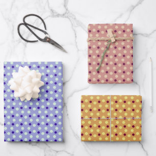 Hoja De Papel De Regalo Polka dots