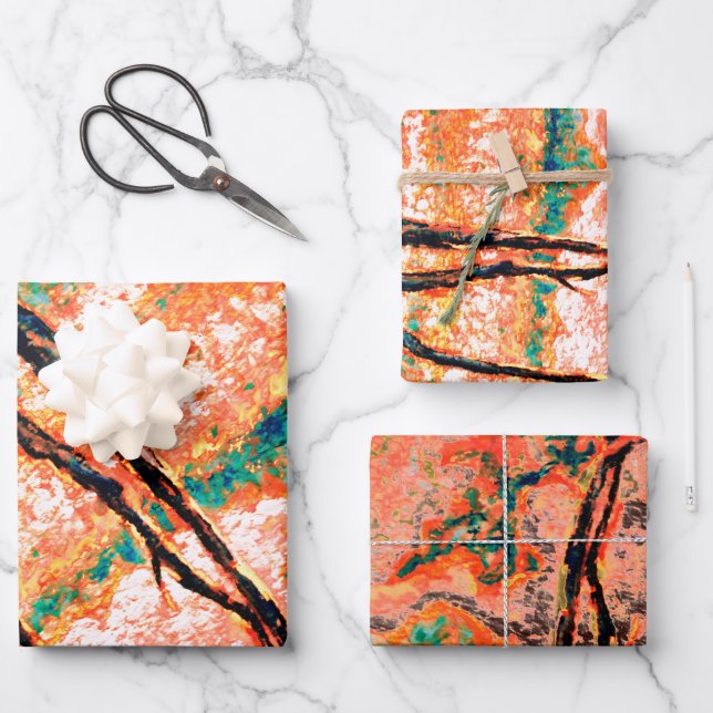 Hoja De Papel De Regalo Por el amor de Summertime (Anverso)