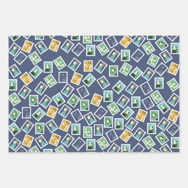 Hoja De Papel De Regalo Postal Worker Wrapping Paper (Anverso)