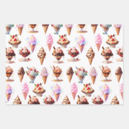 Hoja De Papel De Regalo Postres decentes