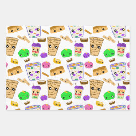 Hoja De Papel De Regalo Postres filipinos