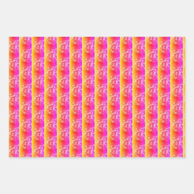 Hoja De Papel De Regalo "Prism Pattern" Wrapping Paper  (Anverso)