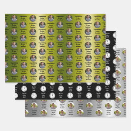 Hoja De Papel De Regalo Promotion Congratulations Custom Message Gift