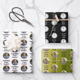 Hoja De Papel De Regalo Promotion Congratulations Custom Message Gift