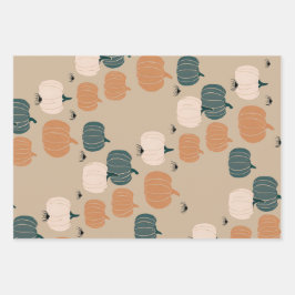 Hoja De Papel De Regalo Pumpkin Hellowe