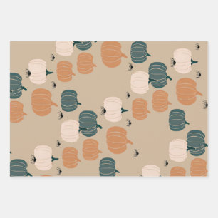 Hoja De Papel De Regalo Pumpkin Hellowe