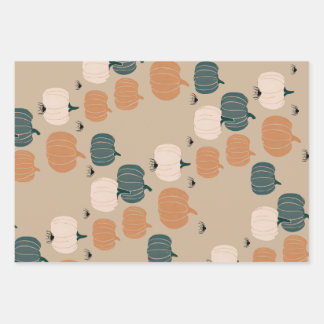 Hoja De Papel De Regalo Pumpkin Hellowe
