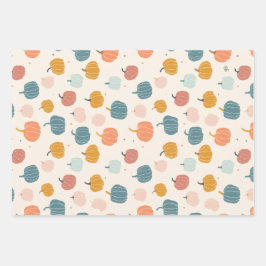 HOJA DE PAPEL DE REGALO PUMPKINS