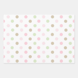 Hoja De Papel De Regalo Punto pastel