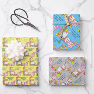 Hoja De Papel De Regalo Purio