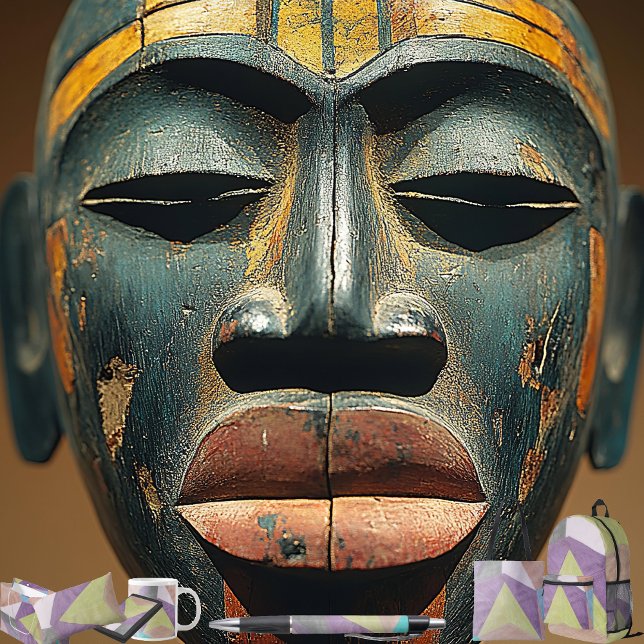 Hoja De Papel De Regalo Pyramid (Get the full "Pyramid" collection at: https://bit.ly/SmartArtZazzle. )