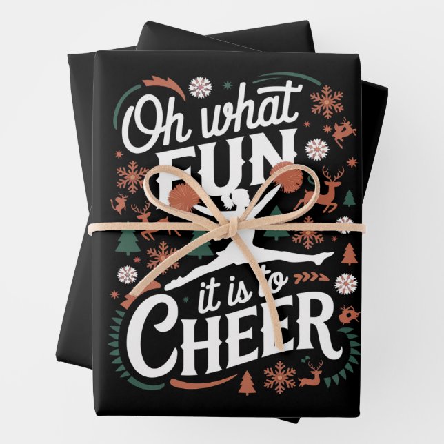 Hoja De Papel De Regalo Qué Diversión Es Alegrar Unas Noches Feo Alegres (In situ)