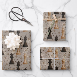 Hoja De Papel De Regalo Queens Gambit