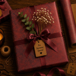 Hoja De Papel De Regalo Quietud tibia
