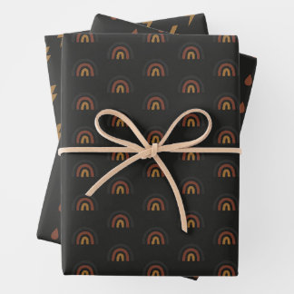 Hoja De Papel De Regalo Rainbow Weather Wrapping Paper 