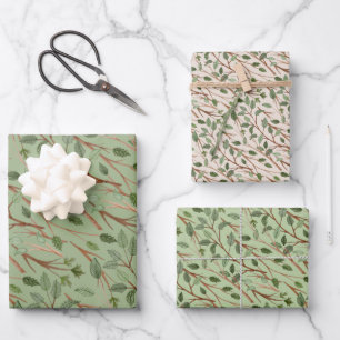Hoja De Papel De Regalo Ramas de vegetación acuáticas