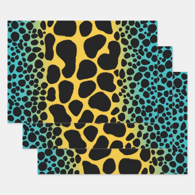 Hoja De Papel De Regalo Rana Dart de veneno mágico (Set)