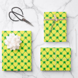 Hoja De Papel De Regalo Ranas de Personalizado cutáneo