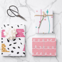 Rayas Divertidas de Garabatos Abstractos