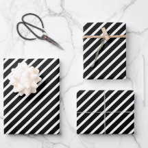 Rayas Negras Y Blancas Elegantes