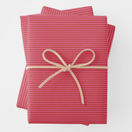Hoja De Papel De Regalo Rayo navideño alegre brillante rosa rojo