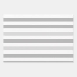 Hoja De Papel De Regalo Rayos blancos grises