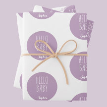 Recién nacido clásico morado