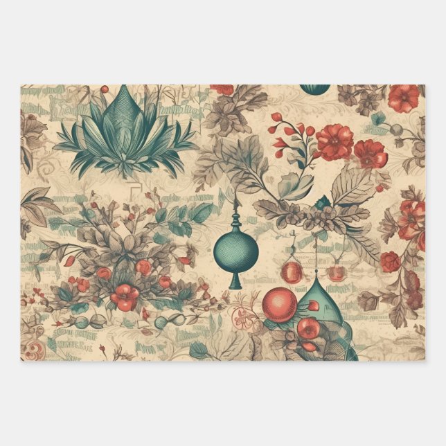 Hoja De Papel De Regalo Recuerdos retro (Anverso)